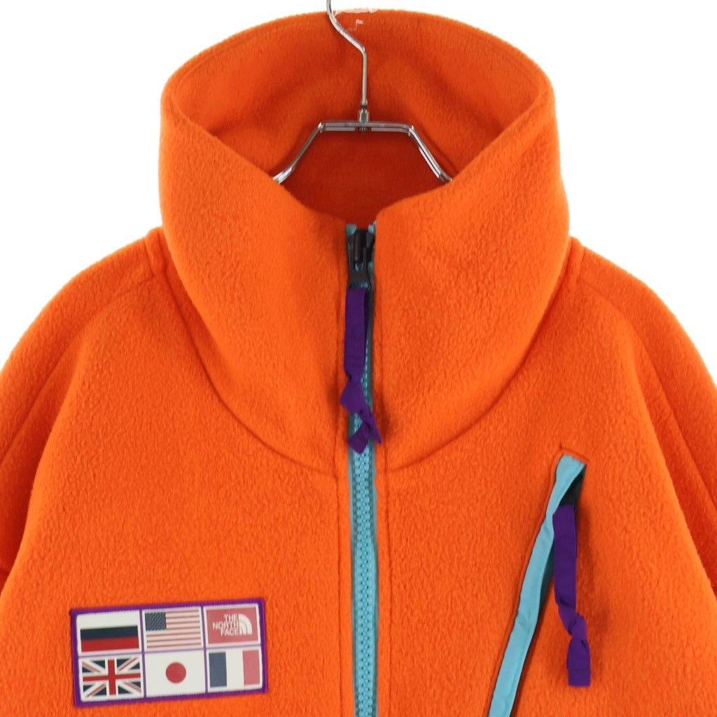 THE NORTH FACE(ザノースフェイス) 21AW TRANS ANTARCTICA FLEECE JACKET 国旗デザイン トランスアンター クティカ フリースジャケット オレンジ NF0A5GF1