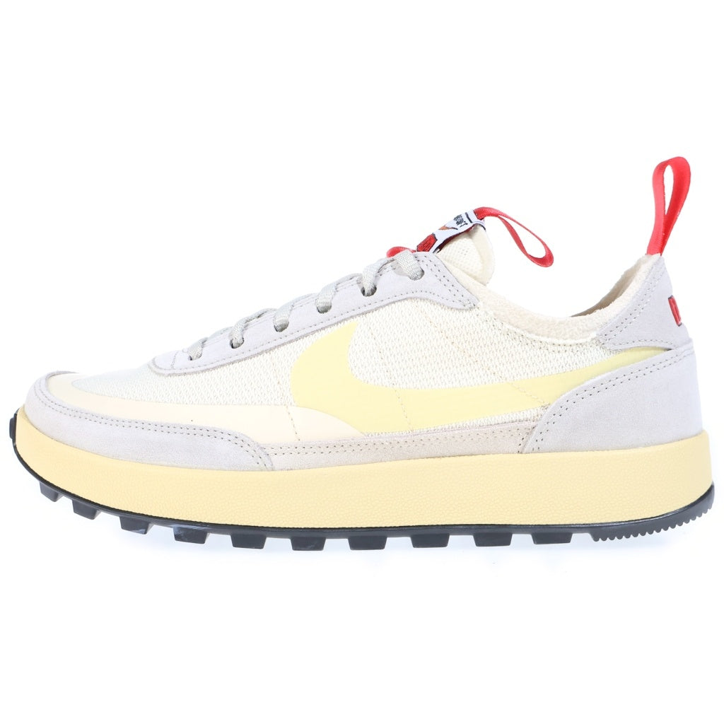 NIKE(ナイキ) ×TOM SACHS CRAFT WMNS GENERAL PURPOSE SHOE LOSER トムサックス ウィメンズ ジェネラル パーパス ローカットスニーカー ホワイト/ベージュ US10.5/27.5cm IV5773-001 レディース