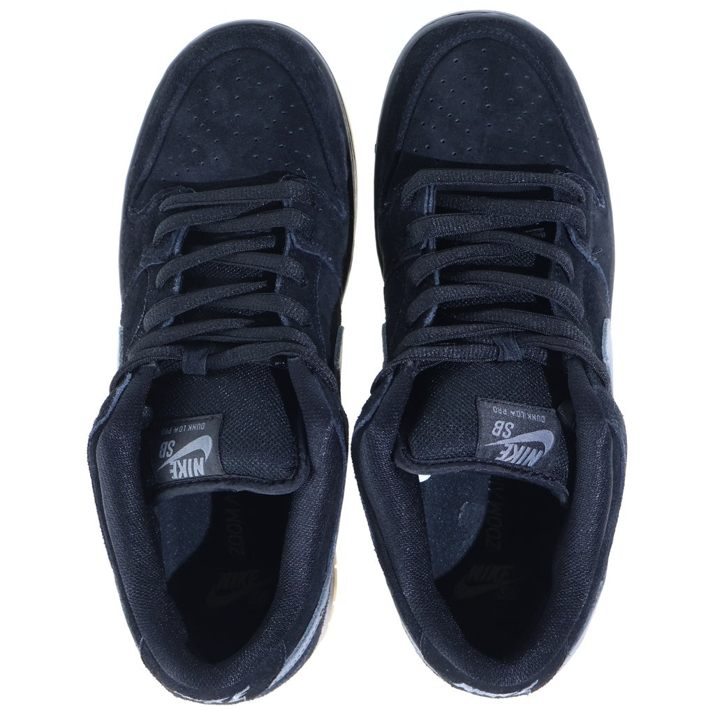 NIKE SB(ナイキエスビー) DUNK LOW PRO BLACK/FOG ダンク プロ ブラック/フォグ ローカットスニーカー ブラック US9.5/72.5cm BQ6817-010