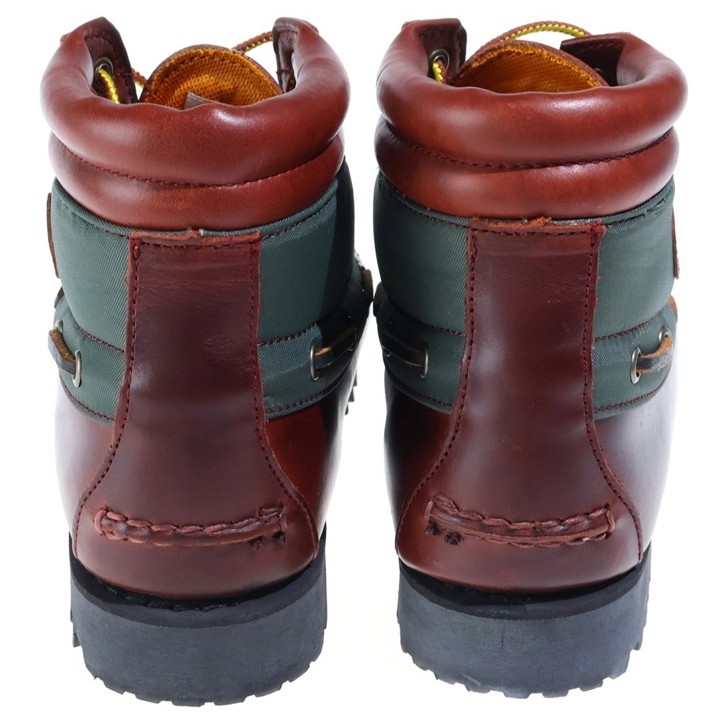 Timberland(ティンバーランド) ×BEAMS 7EYE CLASSIC LUG 7アイ クラシック ラグ ハイカット トレッキングシューズ ブラウン/グリーン TBOA6DNHEDP
