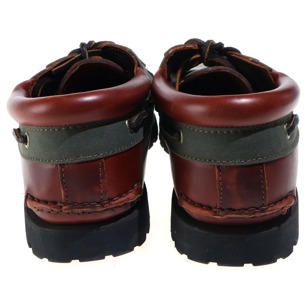 Timberland(ティンバーランド) 3-EYE CLASSIC LUG GORE-TEX 3アイ クラシックラグ ゴアテックス デッキシューズ ブラウン/グリーン 59033