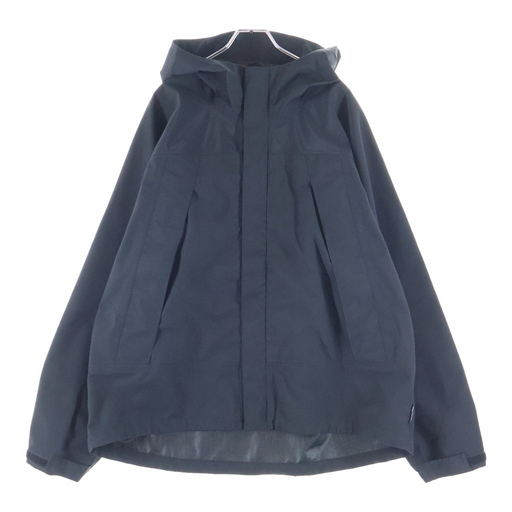 WILD THINGS(ワイルドシングス) 25SS フーデッド ナイロン ジップアップジャケット ブラック WT25448SK-TN