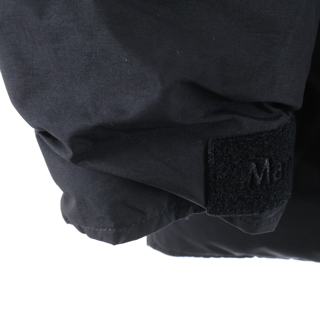 Marmot(マーモット) MAMMOTH DOWN PARKA フーデッド ジップアップ ナイロン マンモスパーカ ダウンジャケット ブラック TOMUJL25