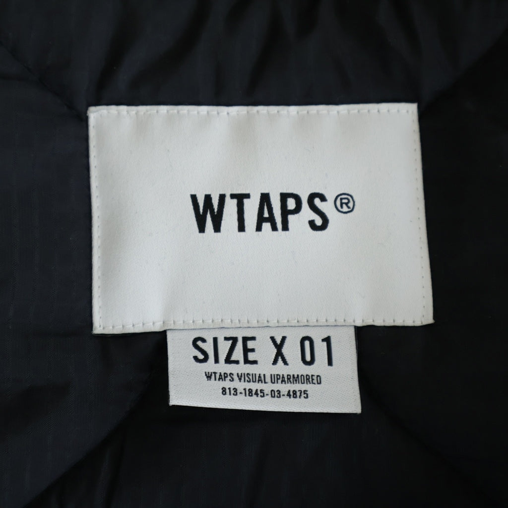 WTAPS(ダブルタップス) 25SS NYLON.RIPSTOP ナイロン リップストップ ジャケット ブラック 251WVDT-JKM01