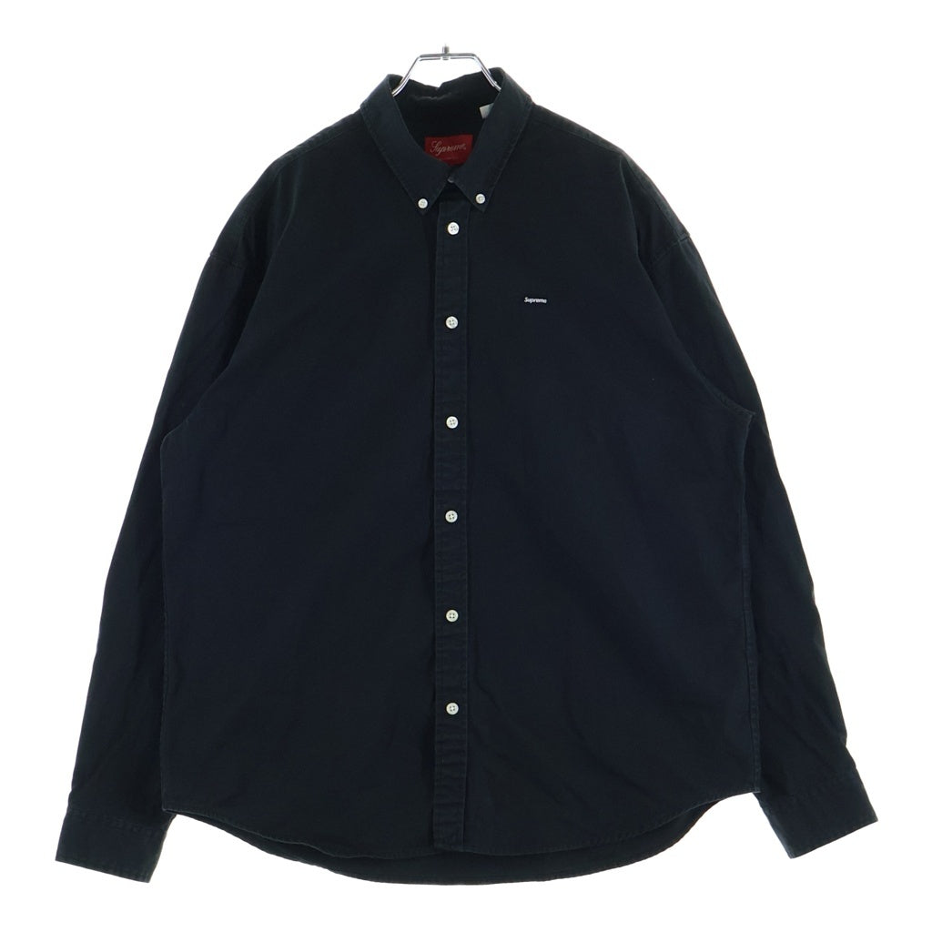 SUPREME(シュプリーム) Small Box Shirt スモール ボックス 長袖シャツ ブラック