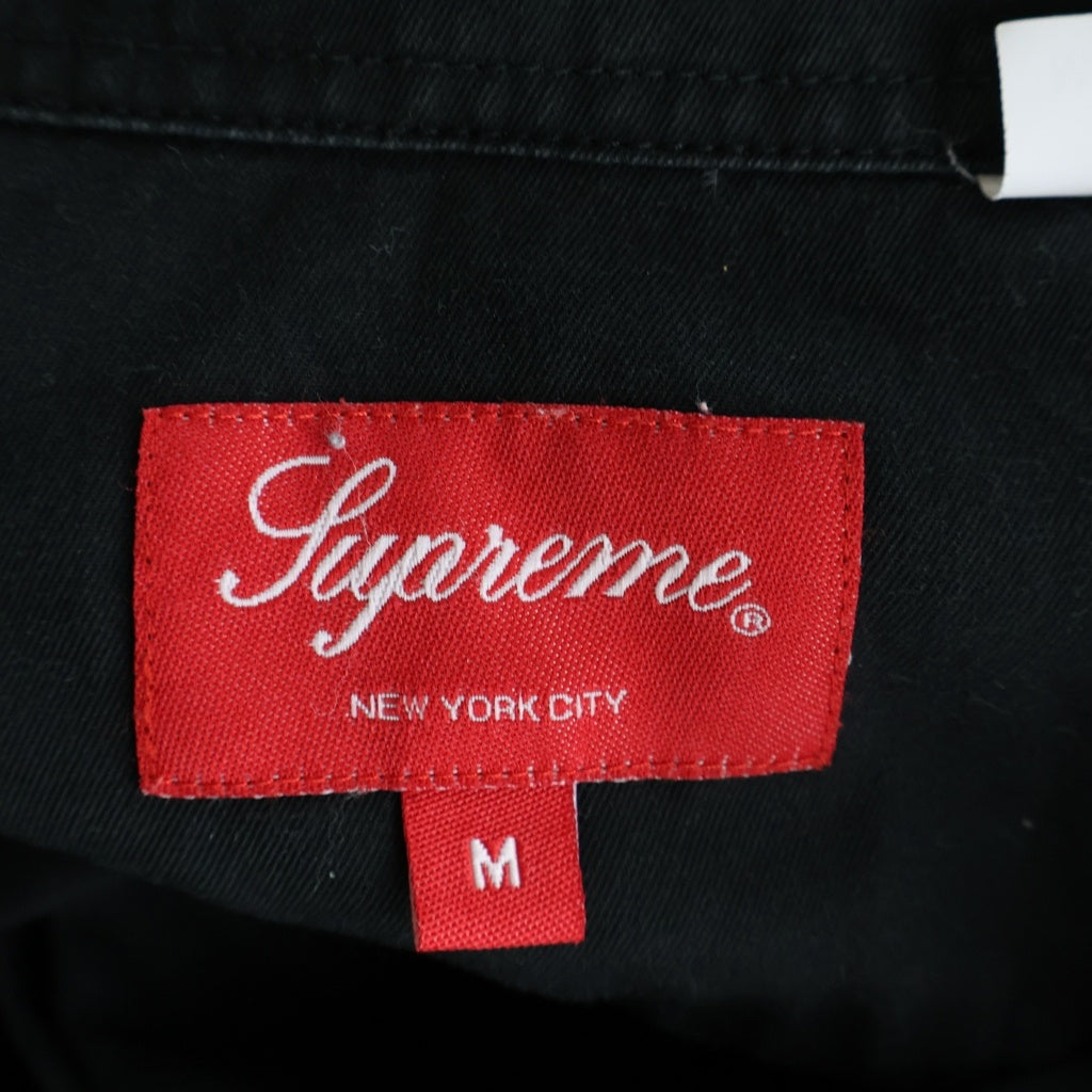 SUPREME(シュプリーム) Small Box Shirt スモール ボックス 長袖シャツ ブラック