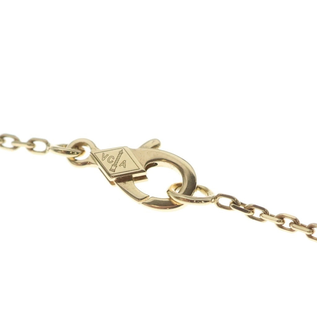 Van Cleef & Arpels(ヴァンクリーフアンドアーペル) ヴィンテージアルハンブラ オニキス ネックレス Au750YG イエローゴールド/ブラック VCARA45800 レディース