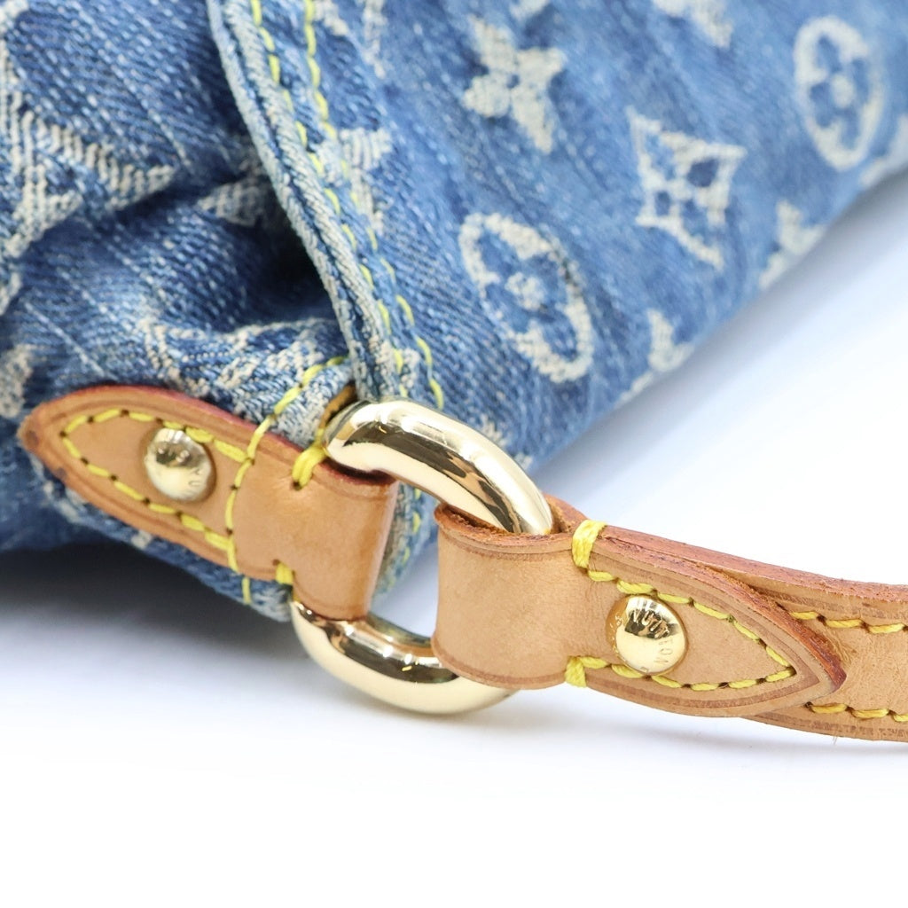 LOUIS VUITTON(ルイヴィトン) ミニプリーティ ワンショルダー ハンドバッグ モノグラム デニム M95050 レディース