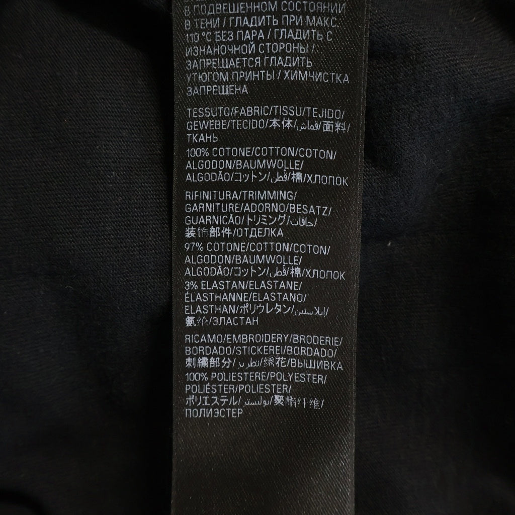 BALENCIAGA(バレンシアガ) 24SS Men's Paris Soccer Long Sleeve T-Shirt Oversized メンズ パリス サッカー ロングスリーブ Tシャツ オーバーサイズ ブラック 778972