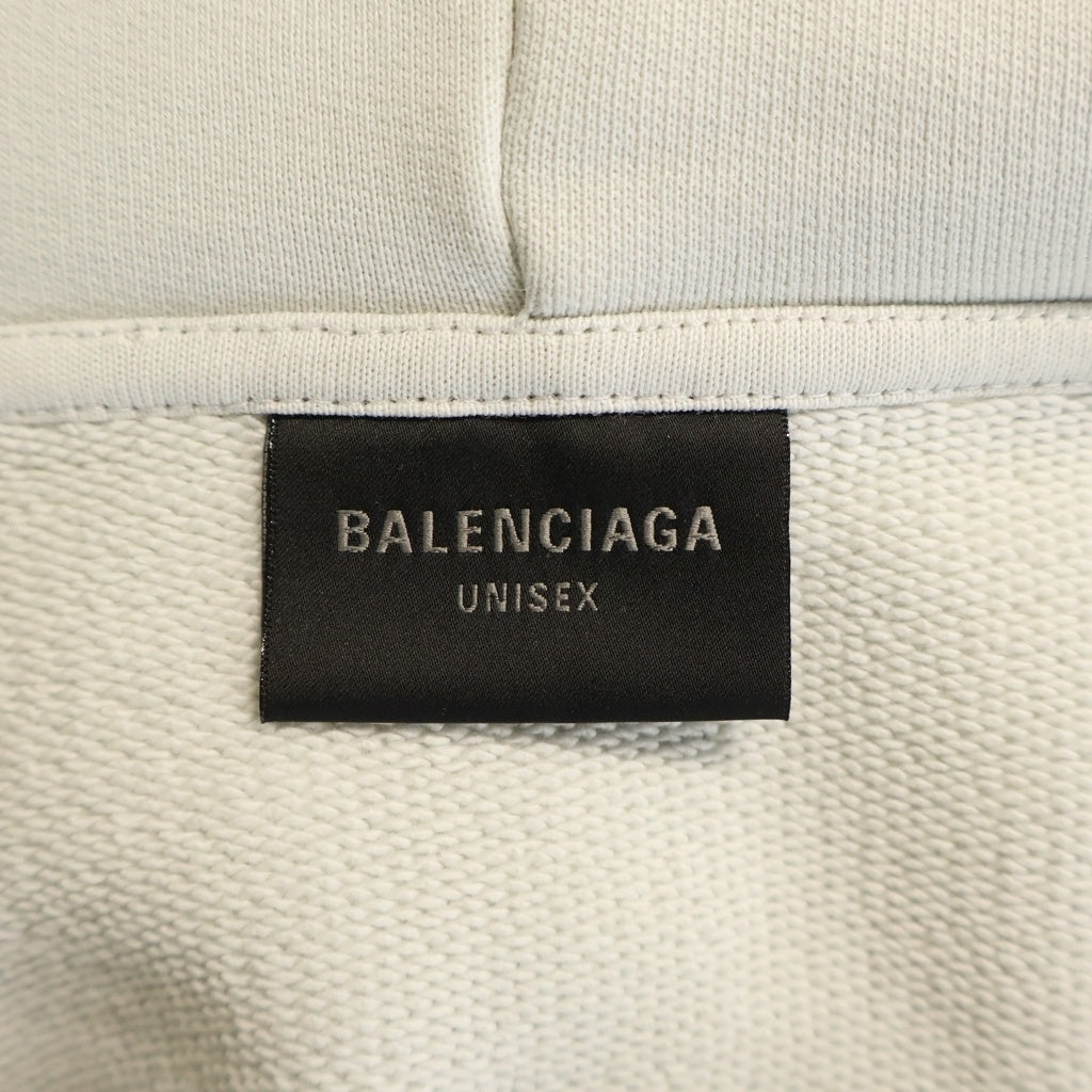 BALENCIAGA(バレンシアガ) 25SS Collection Happy Valentine's Zip Up Parka ハッピーバレンタイン ジップアップパーカー ホワイト 803264