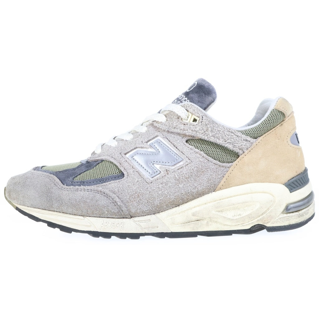 New Balance(ニューバランス) 990V2 スエード メッシュ ローカットスニーカー グレー US10/28cm M990TD2