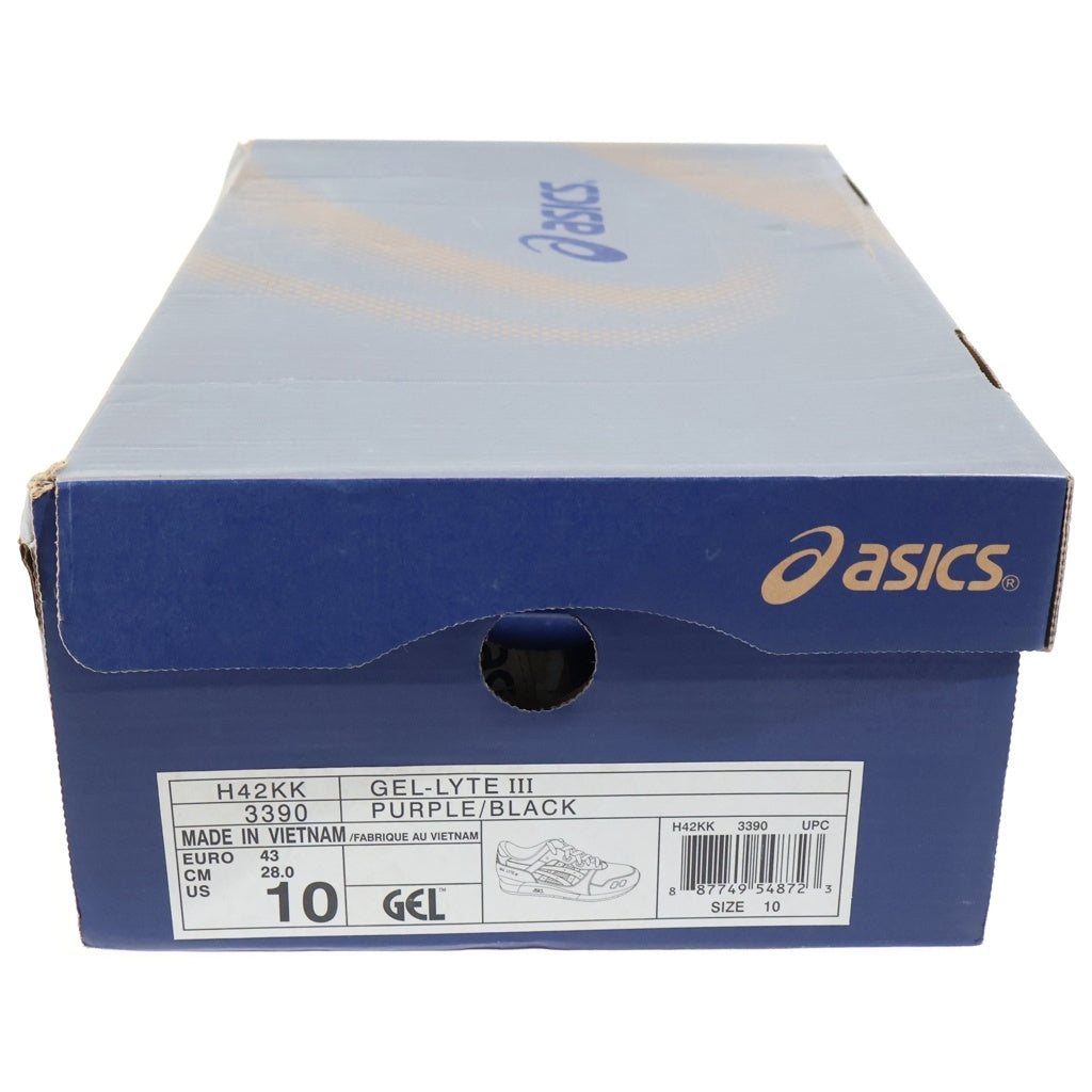 ASICS(アシックス) GEL-LYTE3 SNEAKER FREAKER ALVIN PURPLE ゲルライト 3 スニーカー フリーカー アルビン パープル ローカットスニーカー ブルー/グレー US10/28cm H42KK