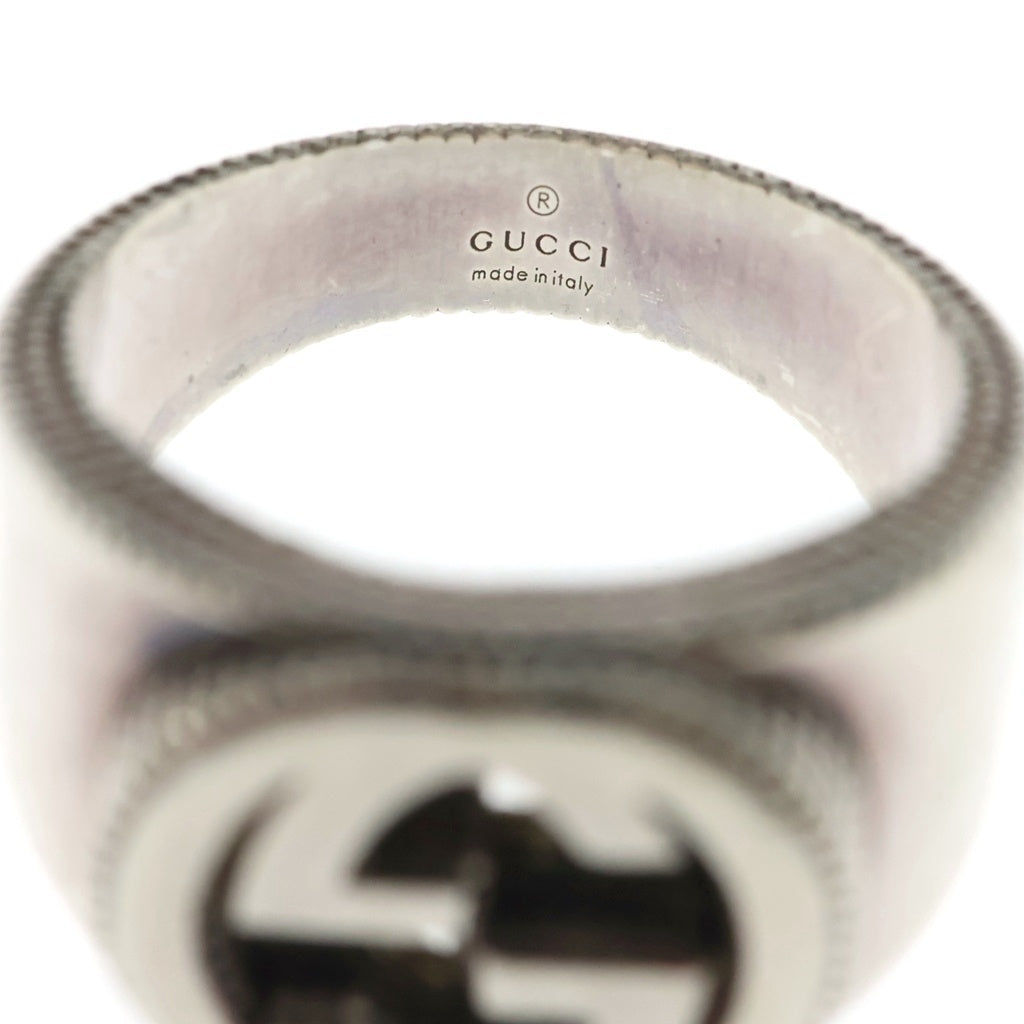 GUCCI(グッチ) インターロッキングG リング シルバー Ag925