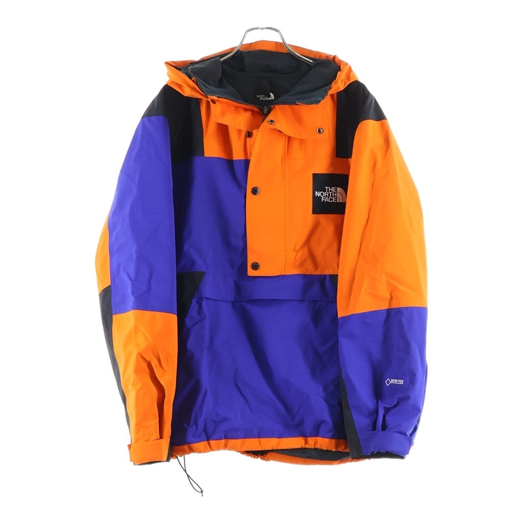THE NORTH FACE(ザノースフェイス) RAGE GTX Shell Pullover レイジ ジーティーエックス シェル プルオーバー ナイロン ジャケット ブルー/オレンジ NP11962