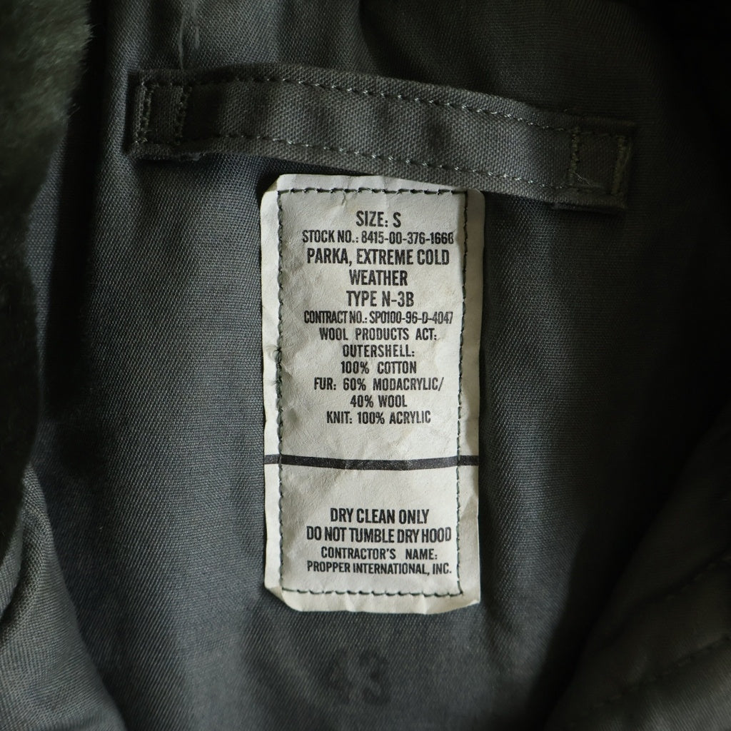 NO BRAND(ノーブランド) 90s VINTAGE US AIR FORCE N-3B フライトジャケット SP0100-96-D-4047