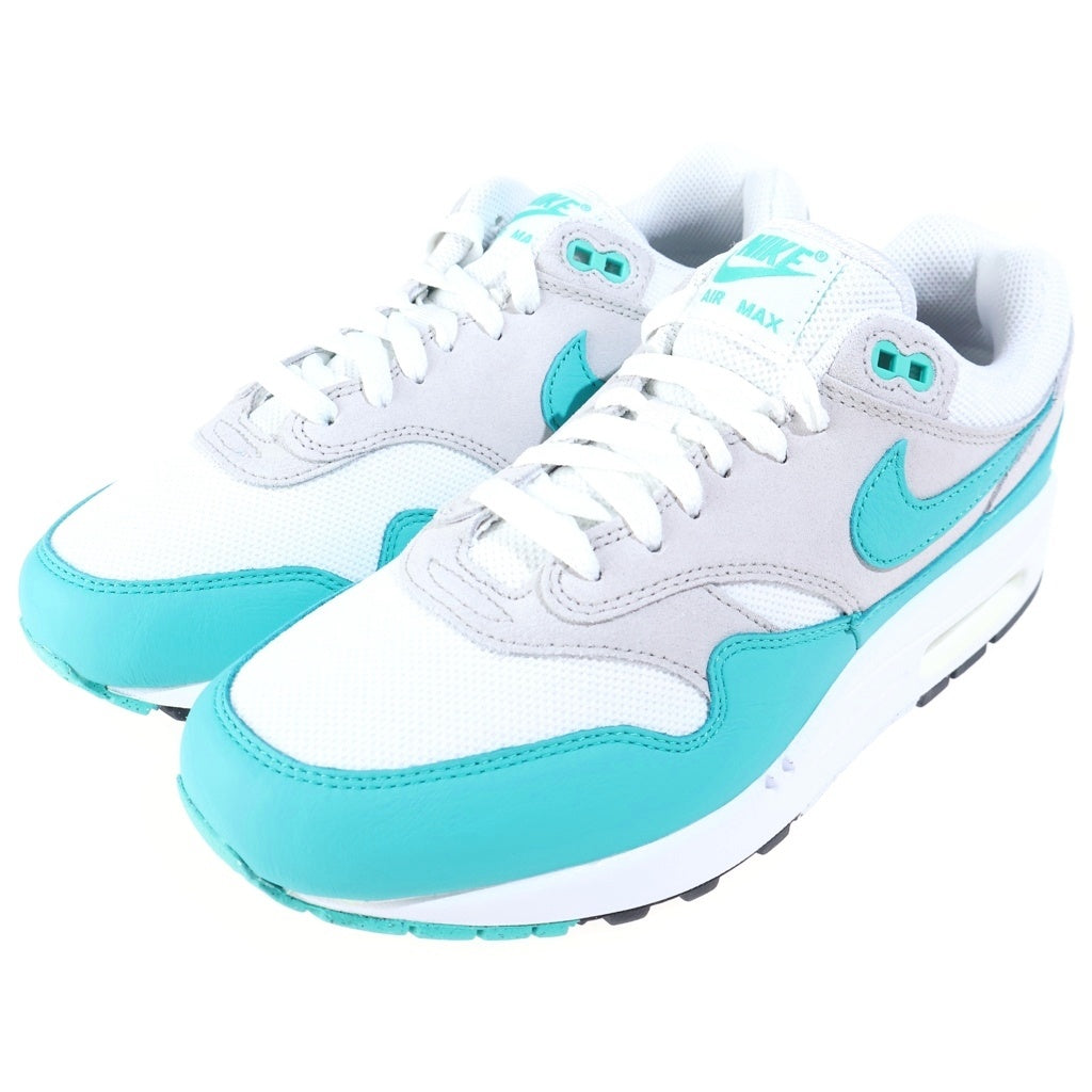 NIKE(ナイキ) AIR MAX 1 CLEAR JADE エアマックス1 クリアジェイド ローカットスニーカー ホワイト/ブルー US8/26cm DZ4549-001