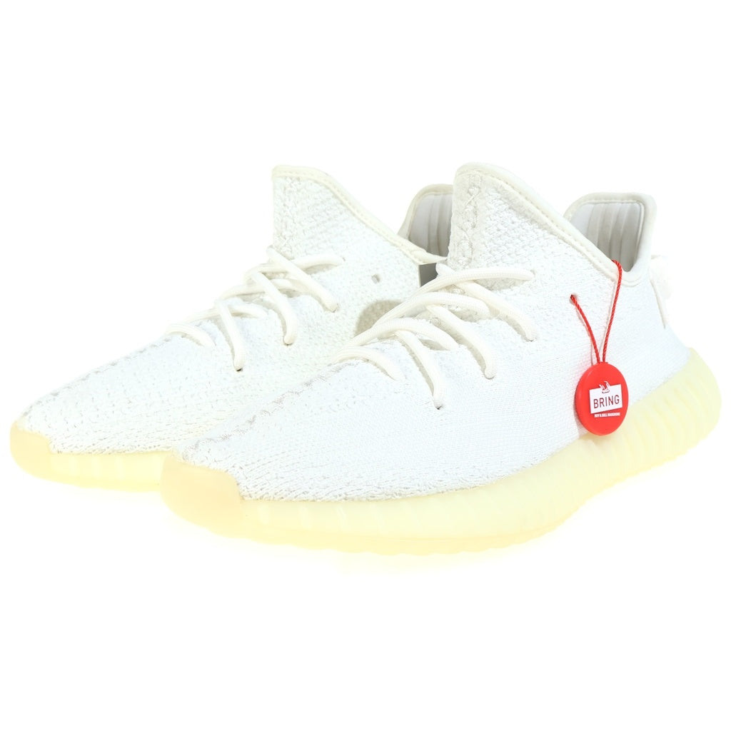 adidas(アディダス) YEEZY BOOST CREAM WHITE イージーブースト 350 V2 ローカットスニーカー クリームホワイト US7.5/25cm CP9366