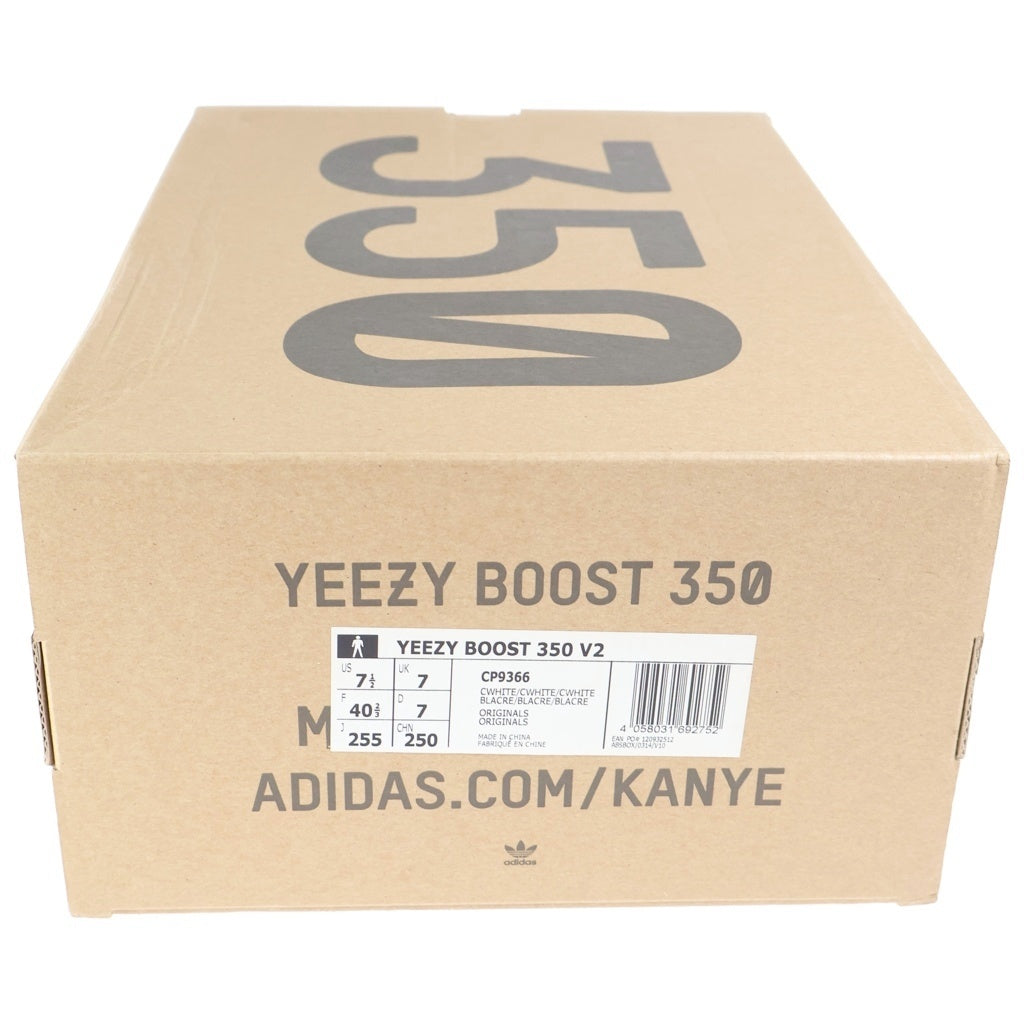 adidas(アディダス) YEEZY BOOST CREAM WHITE イージーブースト 350 V2 ローカットスニーカー クリームホワイト US7.5/25cm CP9366