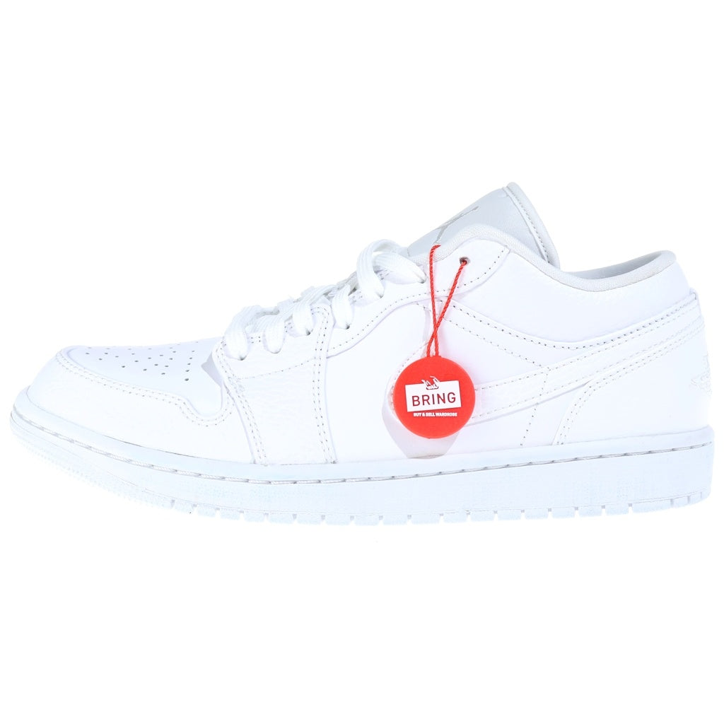 NIKE(ナイキ) AIR JORDAN 1 LOW エアジョーダン1 ローカットスニーカー ホワイト US8.5/26.5cm 553558-130