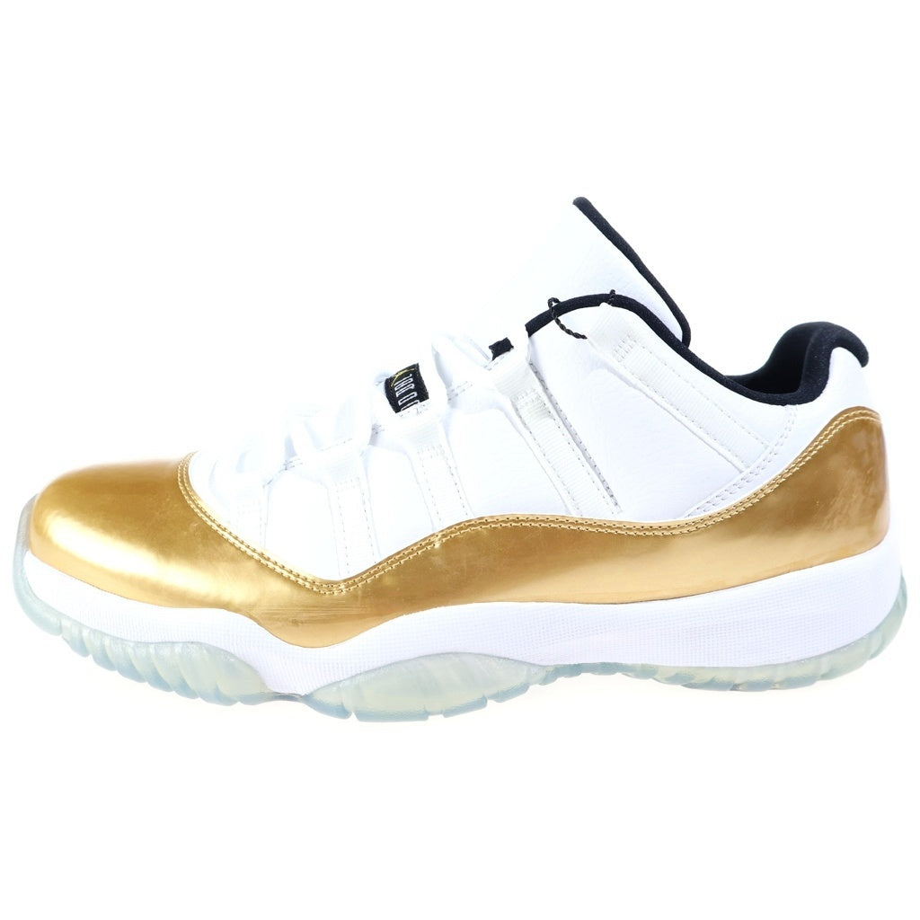 NIKE(ナイキ) AIR JORDAN 11 RETRO LOW CLOSING CEREMONY エア ジョーダン11 レトロ クロージングセレモニー ローカットスニーカー ホワイト/ゴールド US10/28cm 528895-103