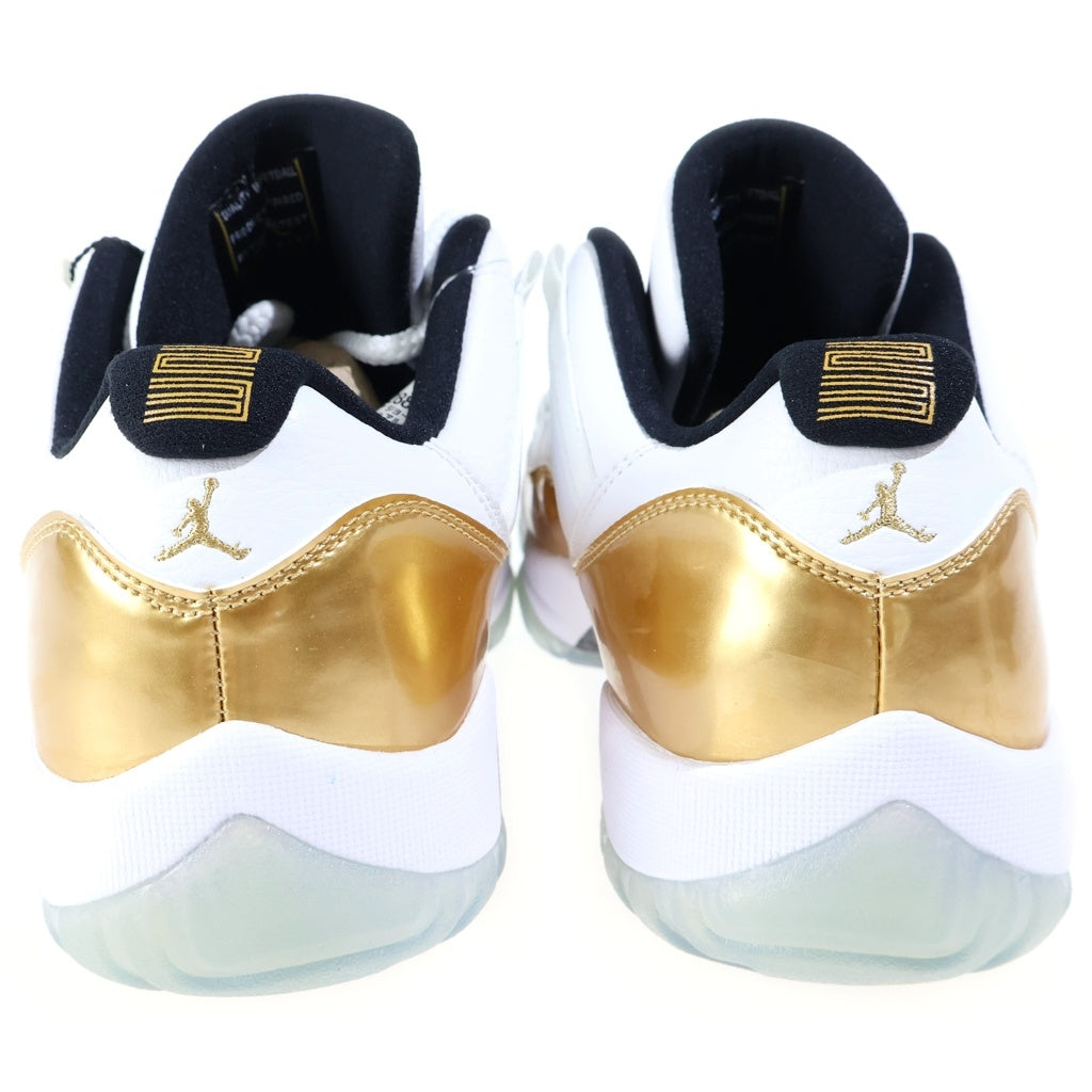 NIKE(ナイキ) AIR JORDAN 11 RETRO LOW CLOSING CEREMONY エア ジョーダン11 レトロ クロージングセレモニー ローカットスニーカー ホワイト/ゴールド US10.5/28.5cm 528895-103