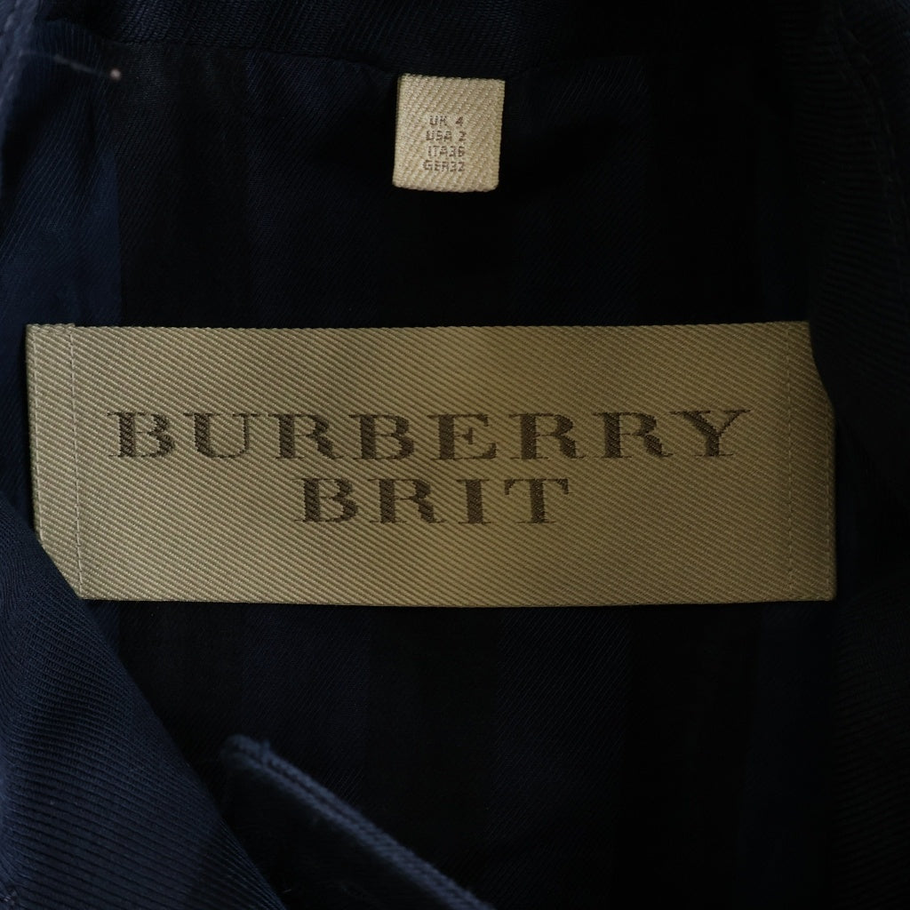 BURBERRY BRIT(バーバリー ブリット) コート ロング 長袖 アウター ネイビー 3934026 66N レディース