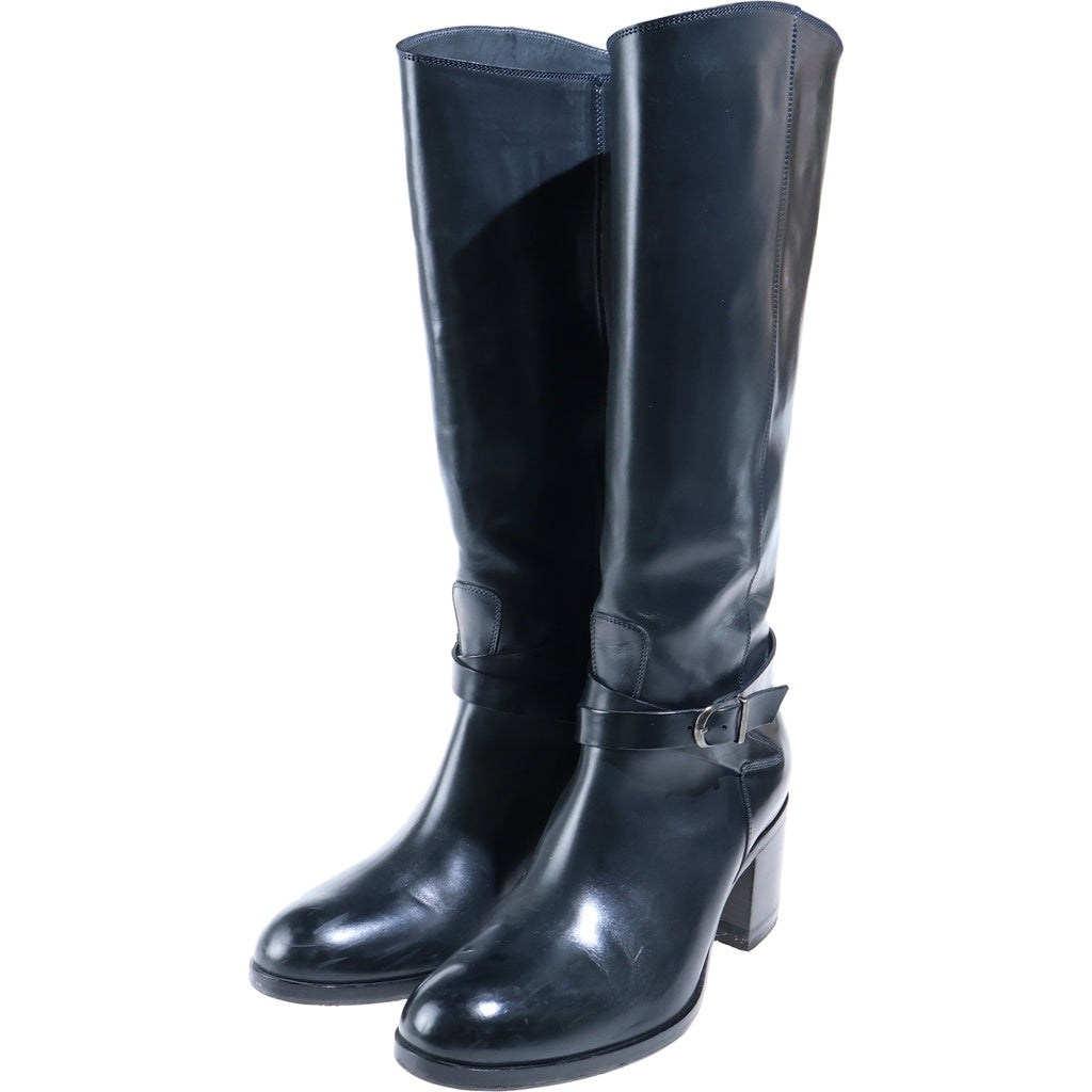 SARTORE(サルトル) ロングブーツ ブラック レザー レディース