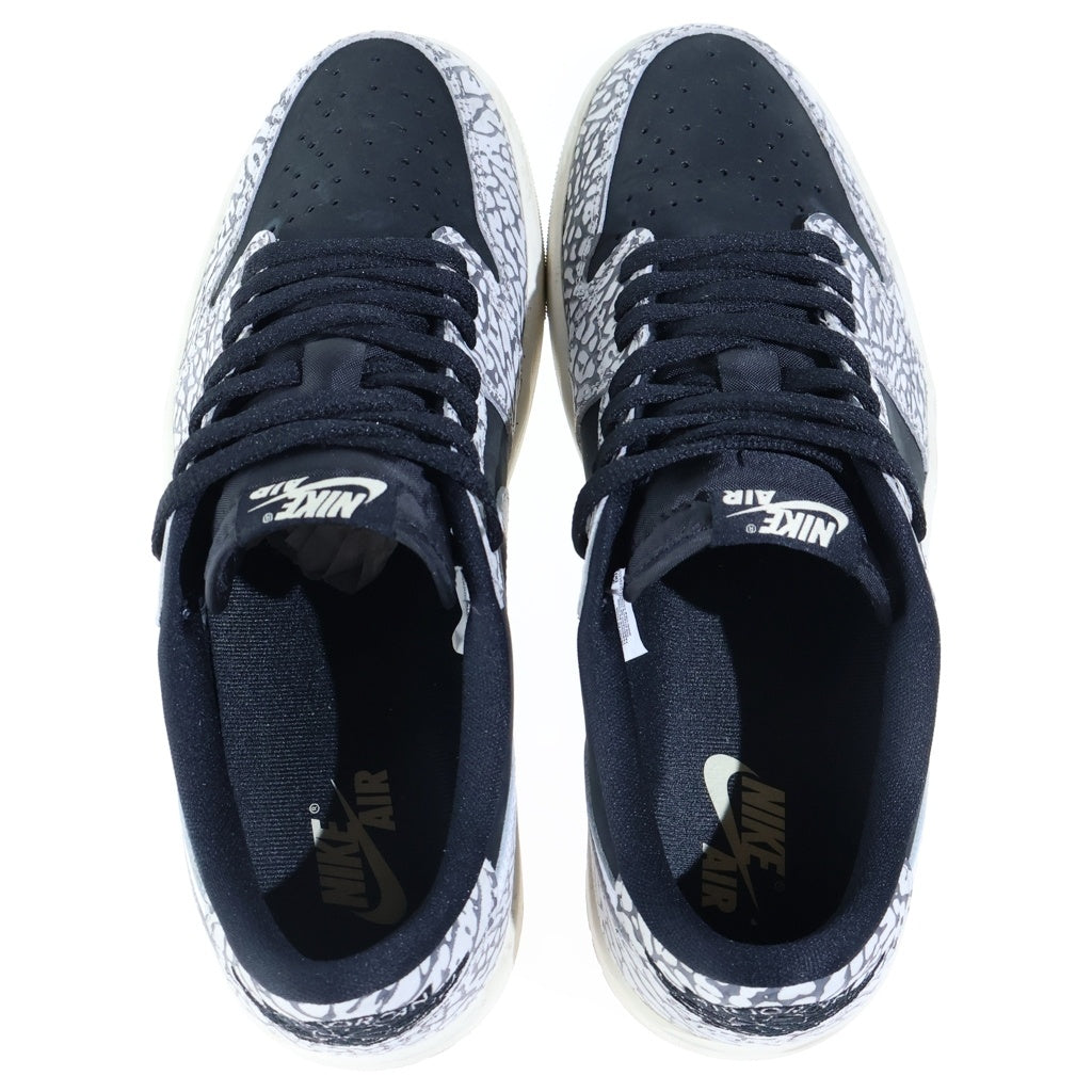 NIKE(ナイキ) AIR JORDAN 1 RETRO LOW OG BLACK CEMENT エアジョーダン1 レトロ ブラックセメント ローカットスニーカー ブラック/グレー US10/28cm CZ0790-001