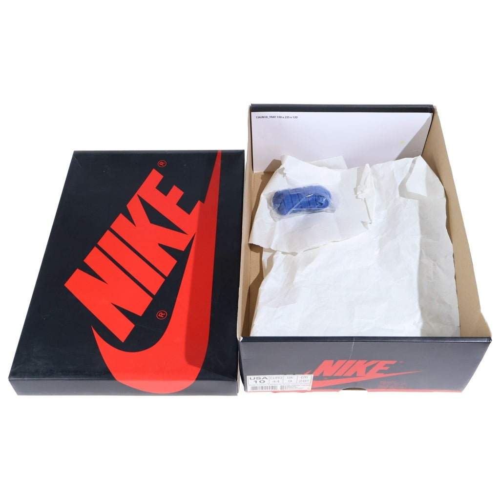 NIKE(ナイキ) AIR JORDAN 1 RETRO HIGH OG ROYAL エアジョーダン1 レトロ ロイヤル ハイカットスニーカー ブラック/ブルー US10/28cm 555088-007