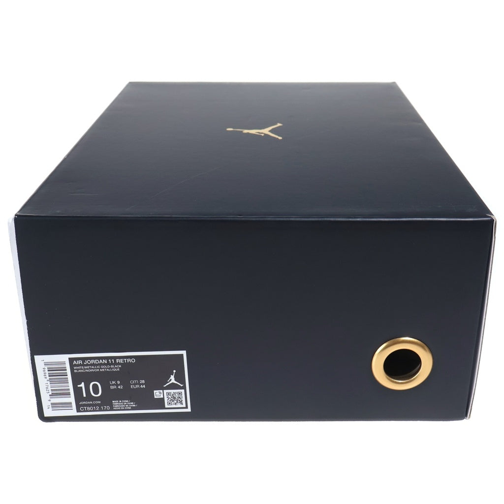 NIKE(ナイキ) AIR JORDAN 11 RETRO GRATITUDE エアジョーダン11 グラティテュード ハイカットスニーカー ブラック/ホワイト US10/28cm CT8012-170