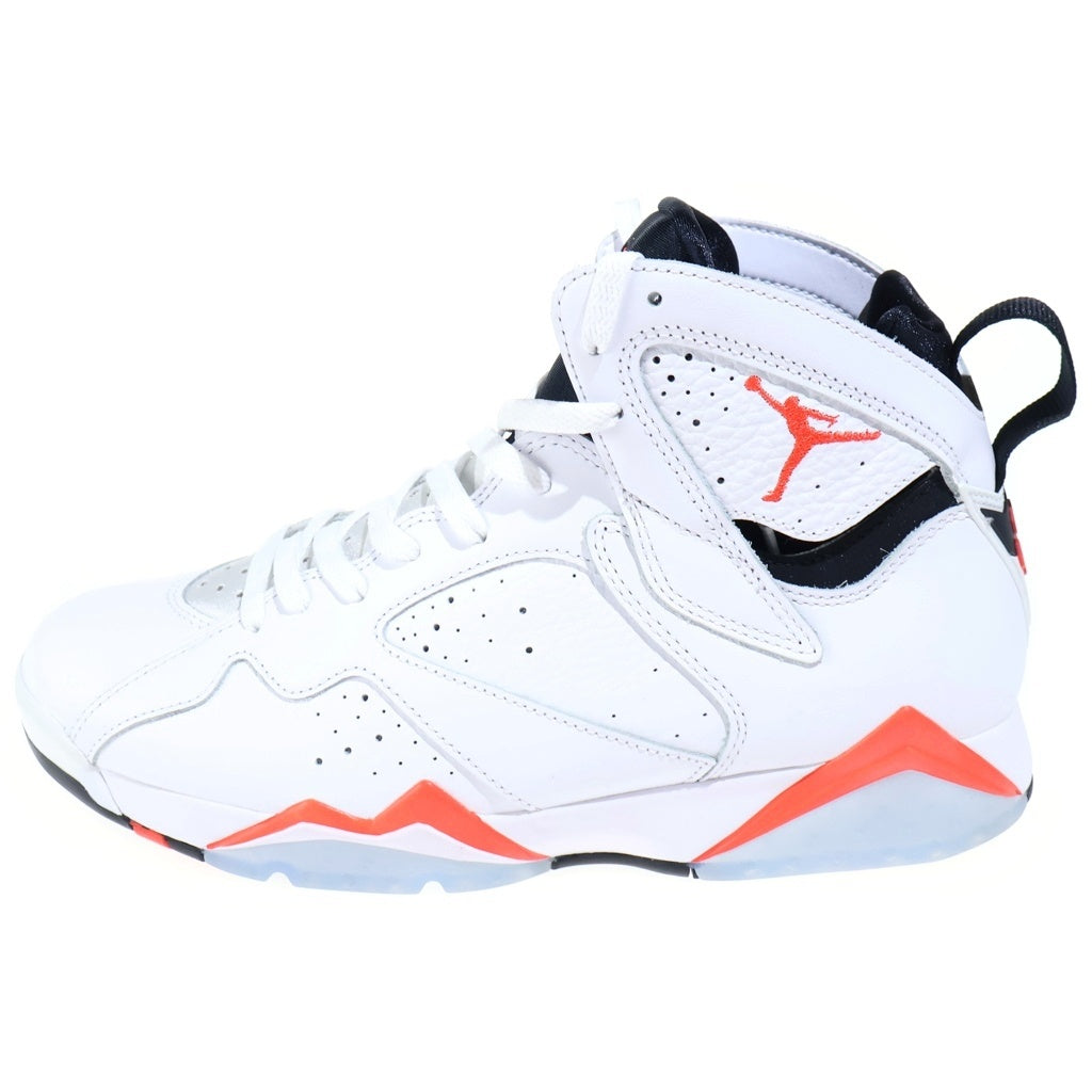 NIKE(ナイキ) AIR JORDAN 7 RETRO WHITE INFRARED エアジョーダン7 インフラレッド ハイカットスニーカー ホワイト US10/28cm CU9307-160