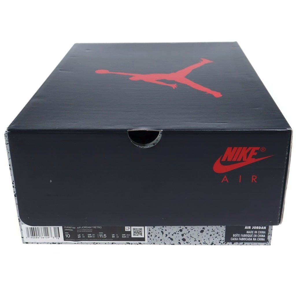 NIKE(ナイキ) AIR JORDAN 7 RETRO WHITE INFRARED エアジョーダン7 インフラレッド ハイカットスニーカー ホワイト US10/28cm CU9307-160