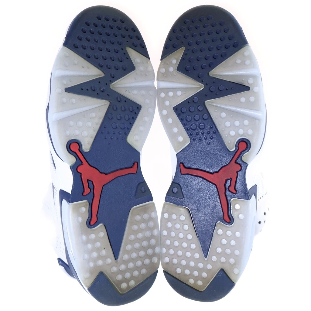NIKE(ナイキ) AIR JORDAN 6 RETRO エアジョーダン6 レトロ ハイカットスニーカー ホワイト/ネイビー US10/28cm CT8529-164