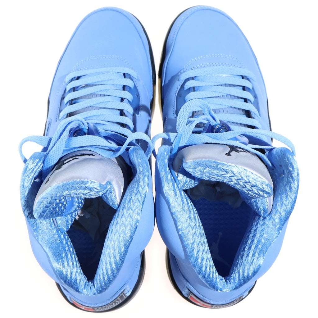 NIKE(ナイキ) AIR JORDAN 5 RETRO SE UNIVERSITY BLUE エアジョーダン5 レトロ ハイカットスニーカー ブルー US10/28cm DV1310-401