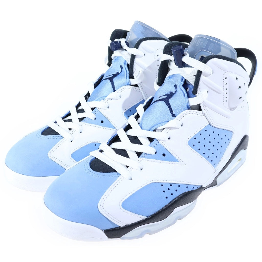 NIKE(ナイキ) AIR JORDAN 6 UNC エアジョーダン6 ハイカットスニーカー ホワイト US10/28cm CT8529-410