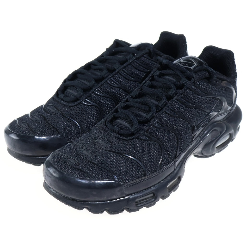 NIKE(ナイキ) AIR MAX PLUS TRIPLE BLACK エアマックスプラス ローカットスニーカー ブラック US10/28cm 604133-050