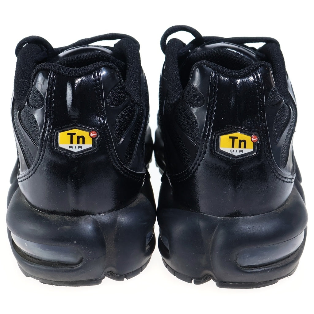 NIKE(ナイキ) AIR MAX PLUS TRIPLE BLACK エアマックスプラス ローカットスニーカー ブラック US10/28cm 604133-050