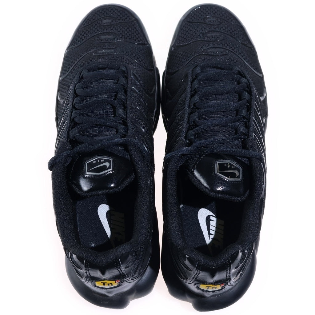 NIKE(ナイキ) AIR MAX PLUS TRIPLE BLACK エアマックスプラス ローカットスニーカー ブラック US10/28cm 604133-050
