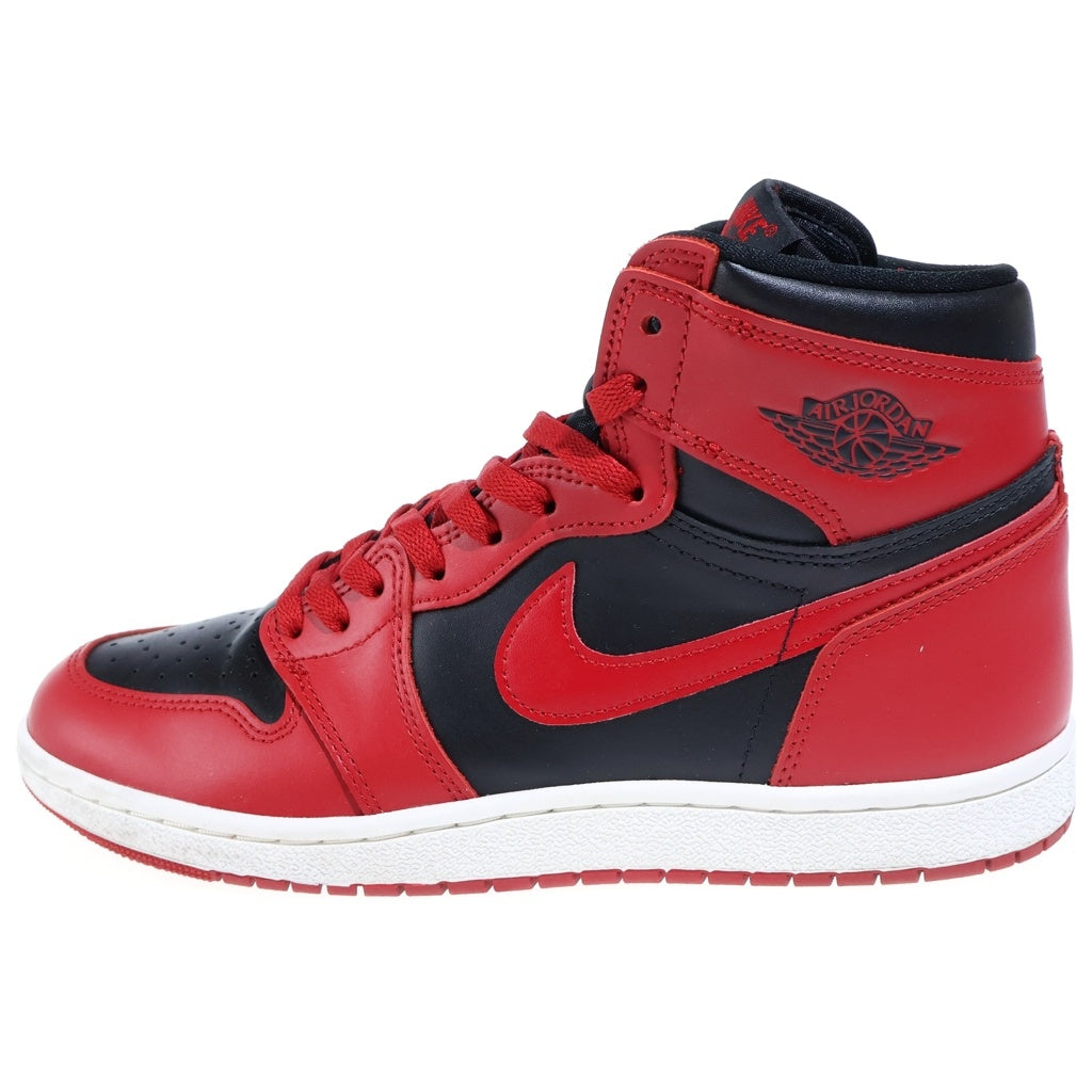 NIKE(ナイキ) AIR JORDAN 1 HIGH 85 VARSITY RED エアジョーダン1 バーシティレッド ハイカットスニーカー ブラック/レッド US10/28cm BQ4422-600