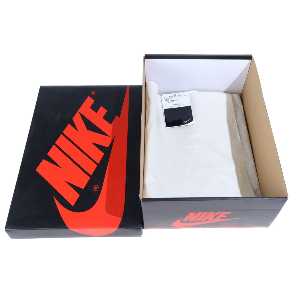 NIKE(ナイキ) WMNS AIR JORDAN 1 LOW OG ウィメンズ エアジョーダン1 ローカットスニーカー ホワイト/ブルー US10/27cm CZ0775-104