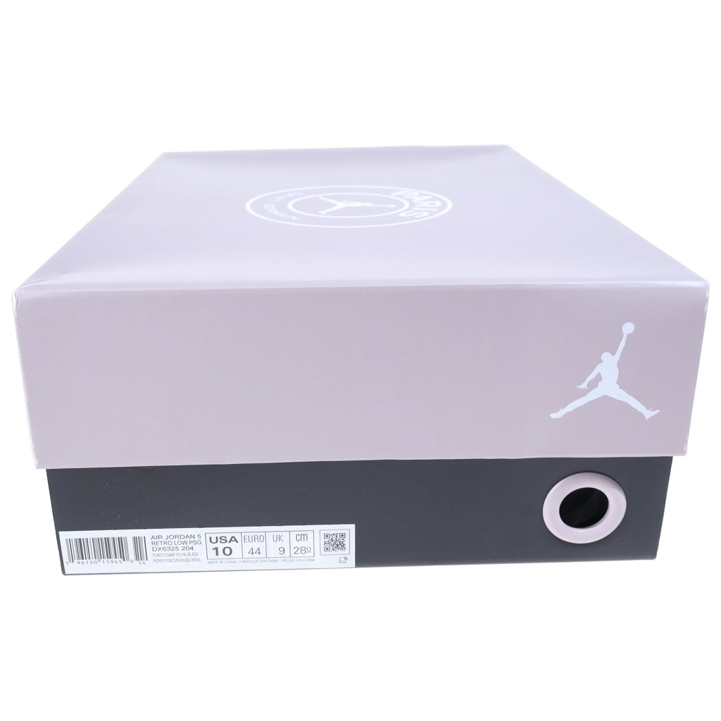 NIKE(ナイキ) ×PARIS SAINT-GERMAIN AIR JORDAN 5 RETRO LOW PSG パリサンジェルマン エアジョーダン5 レトロ ローカットスニーカー グレージュ US10/28cm DX6325-204