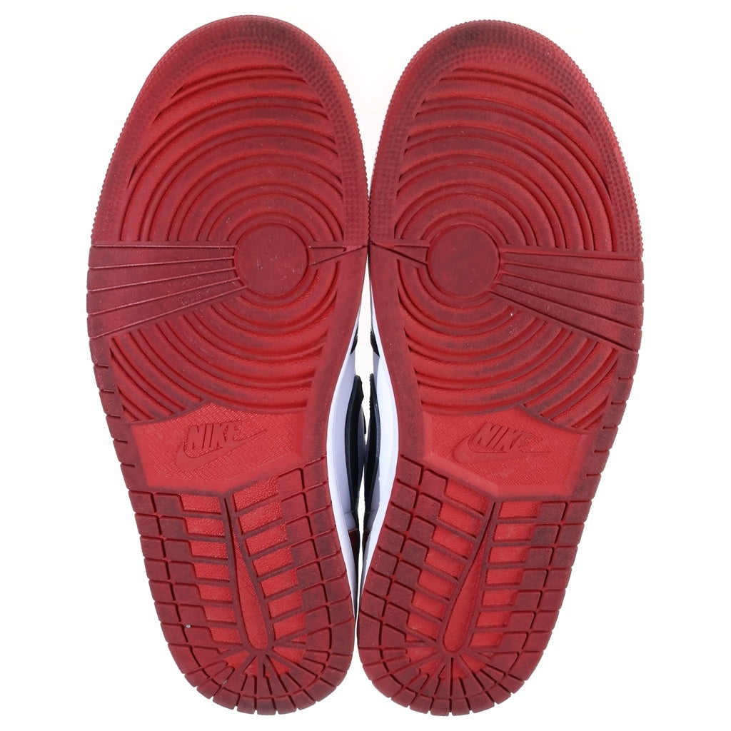 NIKE(ナイキ) AIR JORDAN 1 LOW OG BLACK TOE エアジョーダン1 ブラックトゥ ローカットスニーカー ホワイト/レッド US10/28cm CZ0790-106