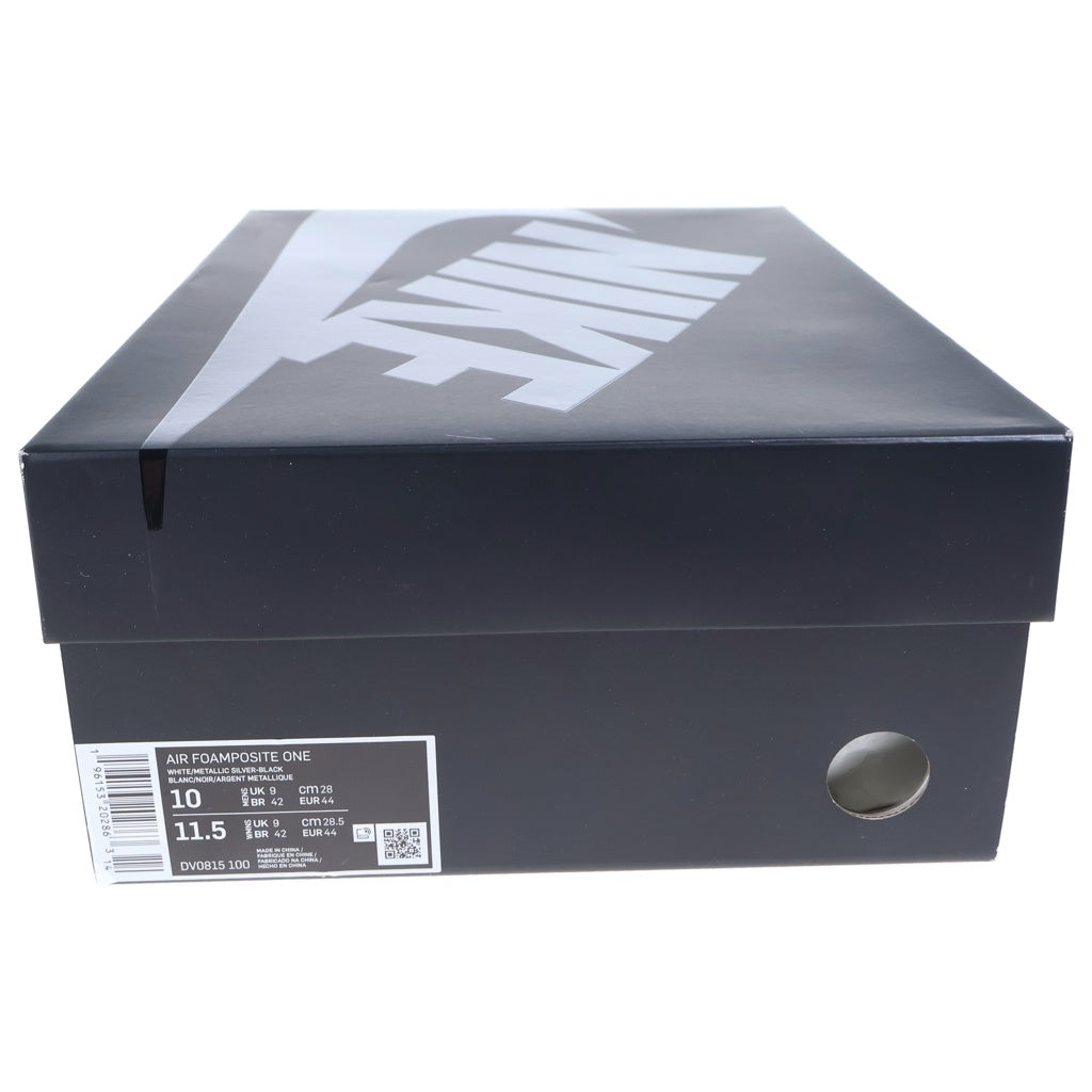 NIKE(ナイキ) AIR FOAMPOSITE ONE エアフォームポジットワン ハイカットスニーカー ホワイト US10/28cm DV0815-100