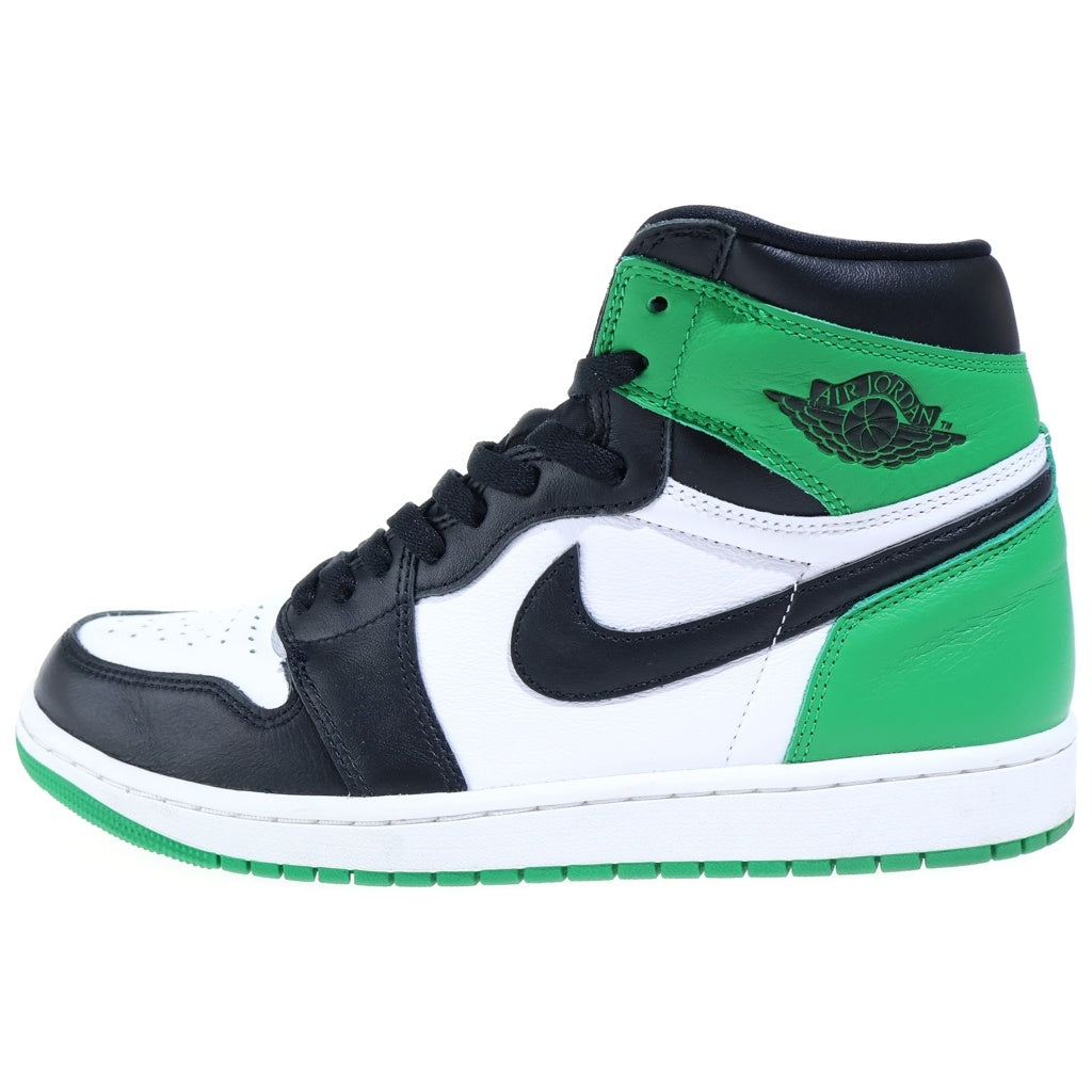 NIKE(ナイキ) AIR JORDAN 1 RETRO HIGH OG エアジョーダン1 レトロ ハイカットスニーカー ホワイト/グリーン/ブラック US10/28cm DZ5485-031