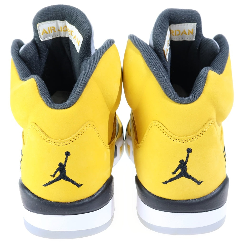 NIKE(ナイキ) AIR JORDAN 5 RETRO TOKYO 23 エアジョーダン5 レトロ トウキョウ ハイカットスニーカー イエロー US9.5/27.5cm IO3372-700