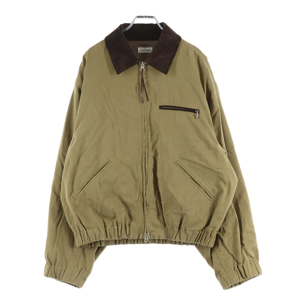 CLESSTE(クレスト) 25AW VINTAGE COTTON WORKER JACKET ヴィンテージ コットン ワークジャケット ブラウン CLS-JK-2503