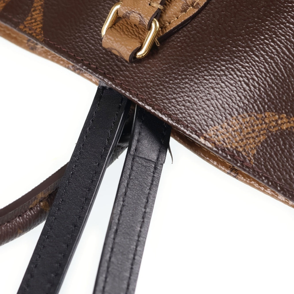 LOUIS VUITTON(ルイヴィトン) オンザゴーMM ハンドバッグ 2wayモノグラム リバース ジャイアント ブラウン M45321 レディース