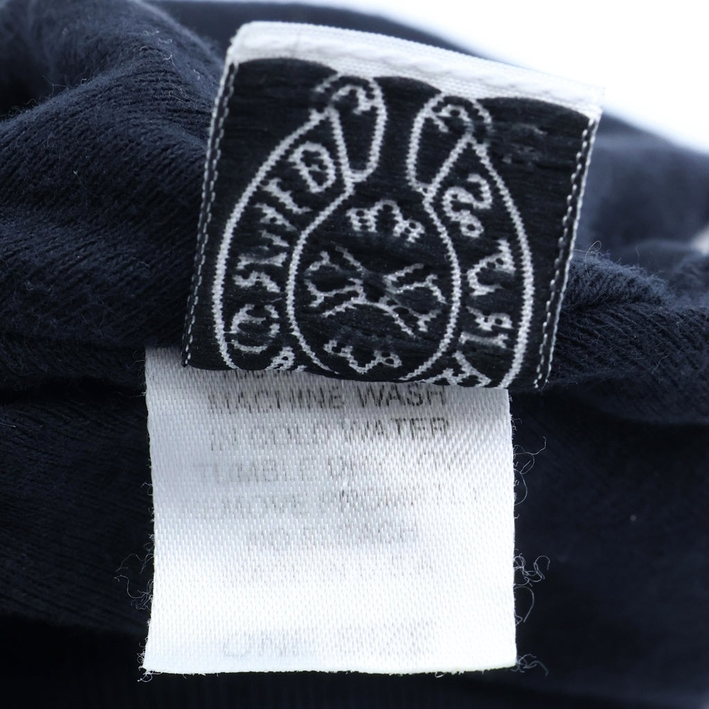 CHROME HEARTS(クロムハーツ) OLD THERMAL BEANIE クロス刺繍 サーマル コットン ビーニー ニットキャップ 帽子 ブラック