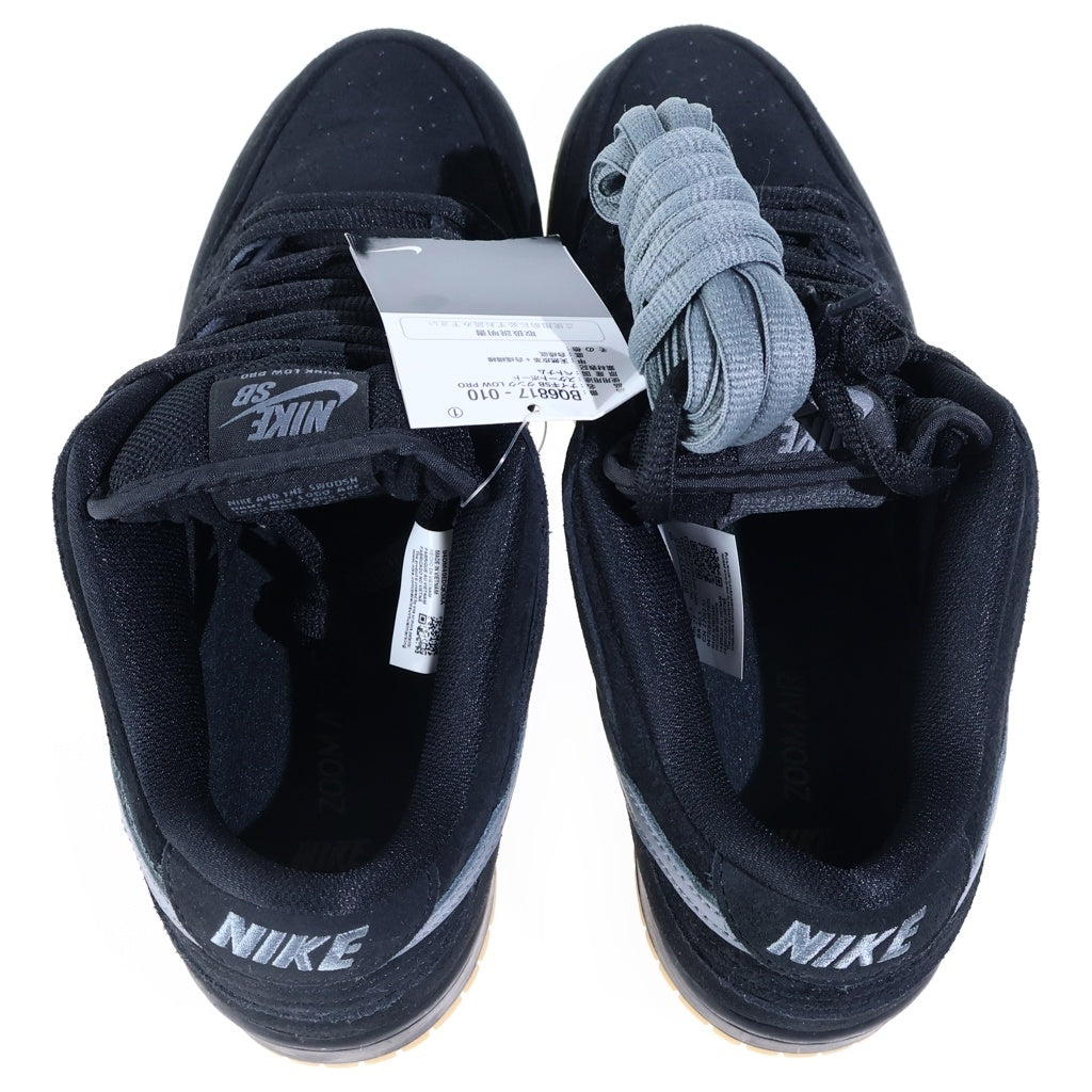 NIKE SB(ナイキエスビー) DUNK LOW PRO ダンクプロ ローカットスニーカー ブラック US9/27cm BQ6817-010