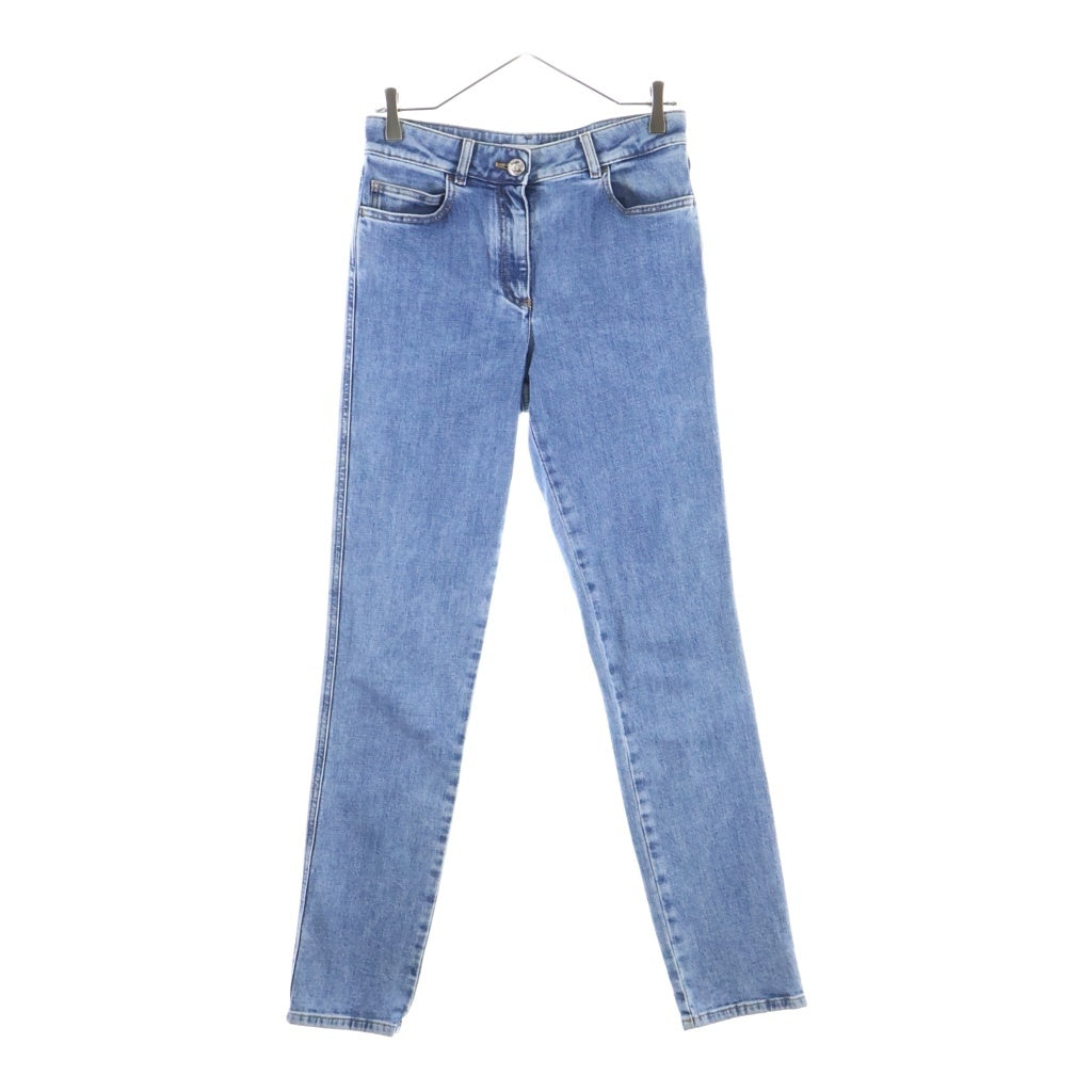 CHANEL(シャネル) 23AW Coco Neige Denim Pants ココネージュ デニムパンツ ジーンズ ココマーク インディゴ P74543V67391 レディース